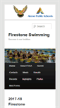 Mobile Screenshot of firestoneswimming.org